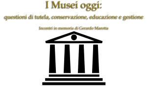 Tutela, educazione e formazione nei musei di oggi: il caso degli Uffizi