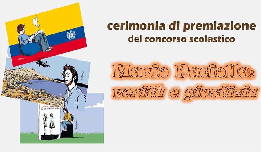 Cerimonia di premiazione del concorso scolastico - Mario Paciolla: verità e giustizia