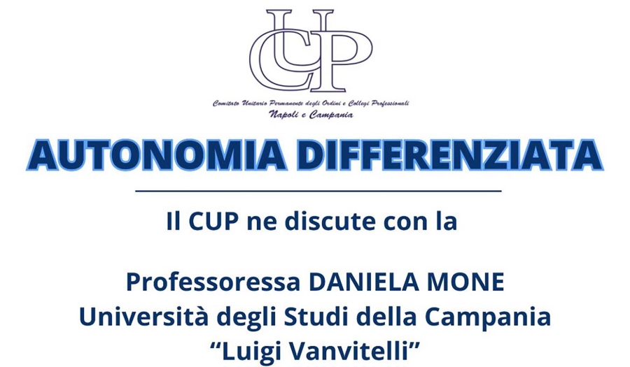 Daniela Mone - Autonomia differenziata